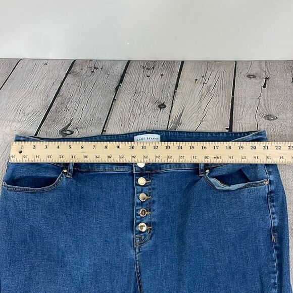 Lane Bryant Flex Magic Waistband Signature Fit Mid-Rise Flare Leg 24S plus size - Picture 10 of 15